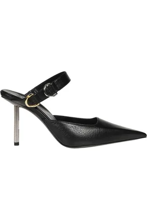 Givenchy Buty, Kobieta, Czarny, 36 EU, Skóra, Skórzane sandały