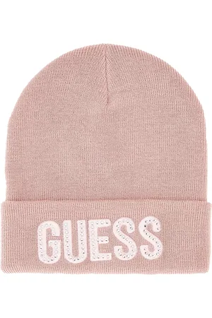Guess Akcesoria, Kobieta, Różowy, S, Stylowa Czapka dla Modnego Wyglądu