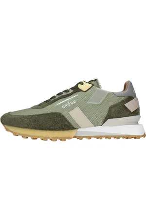 Ghoud Buty, Mężczyzna, Zielony, 44 EU, Skóra, Rush Groove Sneakers