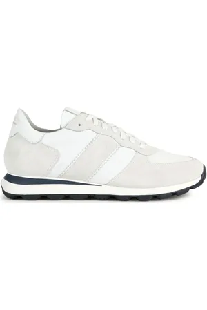 Geox Buty, Mężczyzna, Beżowy, 44 EU, Poliester, Beżowe Sneakersy