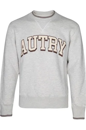 Autry Bluzy, Mężczyzna, Szary, S, Bawełna, Biała Bluza Klasyczna