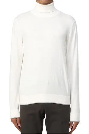 Armani Exchange Swetry, Mężczyzna, Beżowy, L, Wełna, Sweter