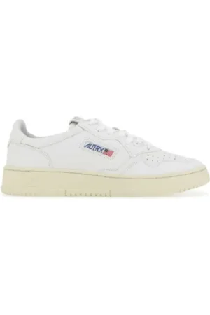 Autry Buty, Mężczyzna, Biały, 41 EU, Skóra, Low Man Sneakers