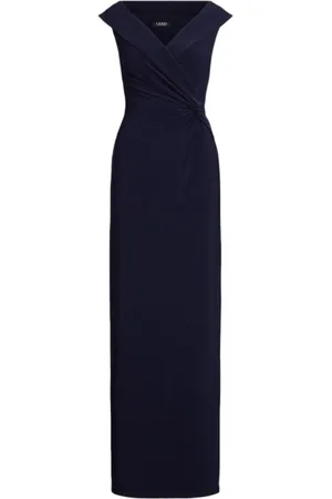 Ralph Lauren Sukienki, Kobieta, Niebieski, 2XS, Sukienka maxi
