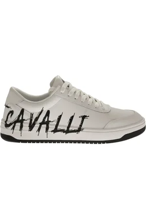 Roberto Cavalli Buty, Mężczyzna, Biały, 45 EU, Sneakers