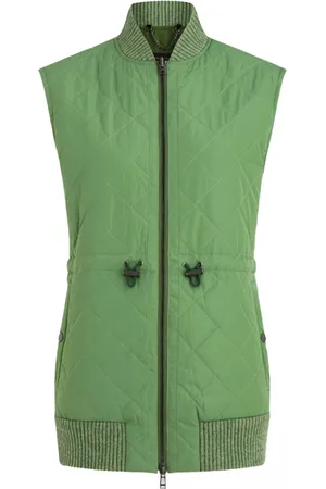 Belstaff Kurtki, Kobieta, Zielony, S, Quilted Vest Jacket