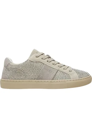 Guess Buty, Kobieta, Biały, 37 EU, Białe Sneakersy Toda Flptod Sue 12