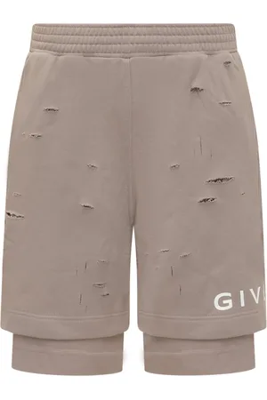 Givenchy Szorty, Mężczyzna, Beżowy, M, Bawełna, Szorty Board Fit Hole