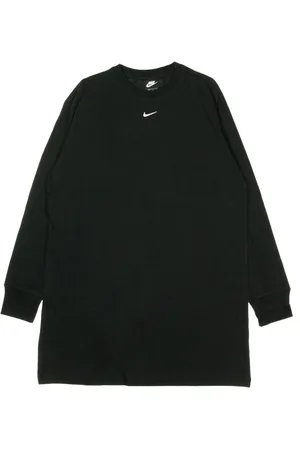 Nike Sukienki, Kobieta, Czarny, L, Sukienka Sportowa Essential
