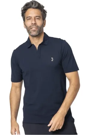 Gran Sasso Koszulki, Mężczyzna, Niebieski, 3XL, Bawełna, Koszulka Polo