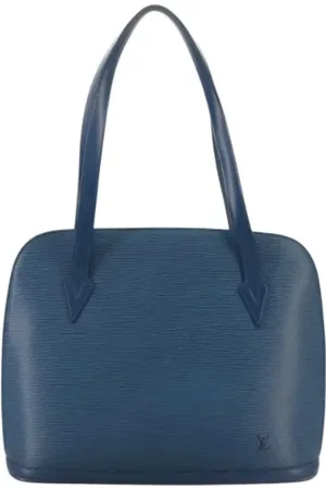 LOUIS VUITTON Pre-owned, Kobieta, Niebieski, ONE SIZE, Skóra, Pre-owned skórzane torby Louis Vuitton