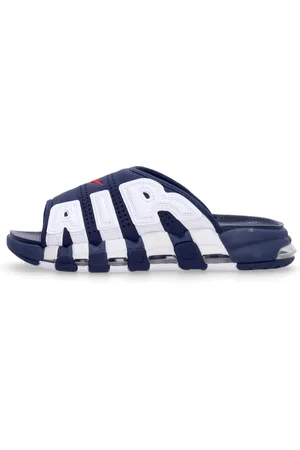 Nike Buty, Mężczyzna, Niebieski, 40 EU, Skóra, Klapeczki w stylu graffiti