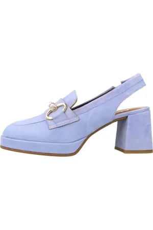 Alpe Buty, Kobieta, Niebieski, 39 EU, Skóra, Mokasyny Vogue
