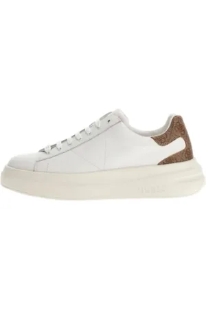 Guess Buty, Mężczyzna, Biały, 42 EU, Elba 4G Logo Sneakers