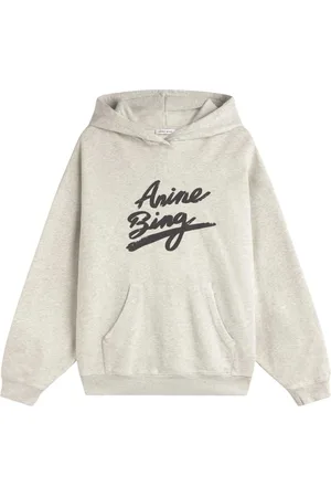 ANINE BING Bluzy, Kobieta, Beżowy, S, Bluza Harvey Signature