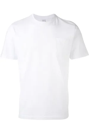 Aspesi Koszulki, Mężczyzna, Biały, M, T-shirty i polo z kieszenią
