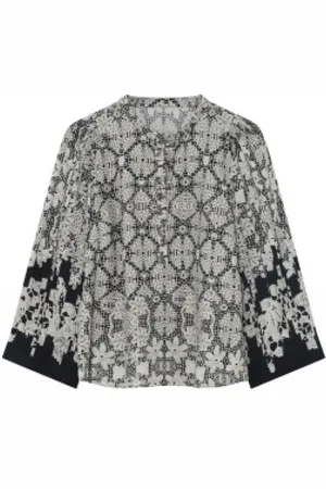 gustav Bluzki, Kobieta, Czarny, XL, Neomi Blouse