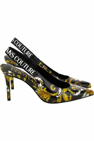 VERSACE Buty, Kobieta, Czarny, 37 EU, Buty płaskie
