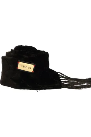 Gucci Akcesoria, unisex, Czarny, ONE SIZE, Szalik