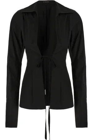 ANN DEMEULEMEESTER Bluzki, Kobieta, Czarny, M, Koszula Camicie