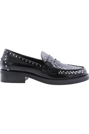 Bibi Lou Buty, Kobieta, Czarny, 36 EU, Skóra, Frandus Mokasyny