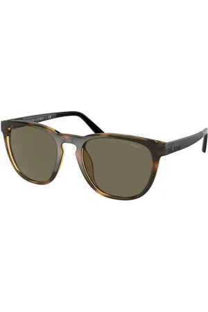 Ralph Lauren Akcesoria, Mężczyzna, brązowy, ONE SIZE, Okulary przeciwsłoneczne z octanu