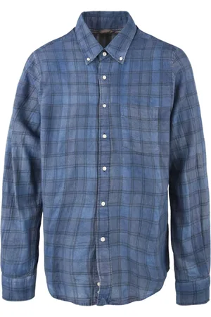 Aspesi Koszule, Mężczyzna, Niebieski, 2XL, Bawełna, Avion Shirt