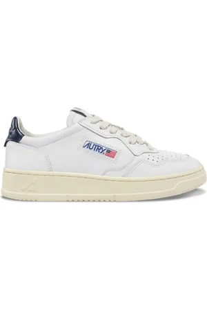 Autry Buty, Mężczyzna, Biały, 36 EU, Skóra, Medalist Low Top Sneakers