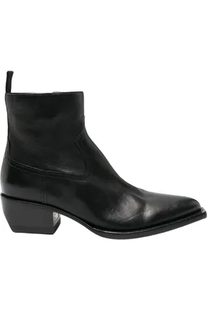 Golden Goose Buty, Kobieta, Czarny, 36 EU, Skóra, Stylowe Botki na Obcasie