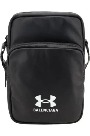 Balenciaga Torebki, Mężczyzna, Czarny, ONE SIZE, Skóra, Stylowa skórzana torba crossbody