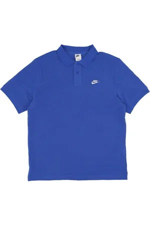 Nike Koszulki, Mężczyzna, Niebieski, L, Bawełna, Essential Pique Polo Shirt
