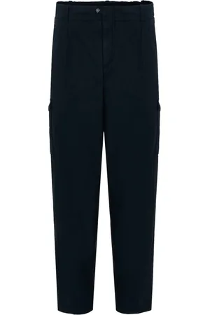 HERNO Spodnie, Mężczyzna, Niebieski, M, Spodnie Slim-fit