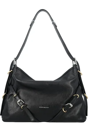 Givenchy Torebki, Kobieta, Czarny, ONE SIZE, Skóra, Voyou Medium Shoulder Bag