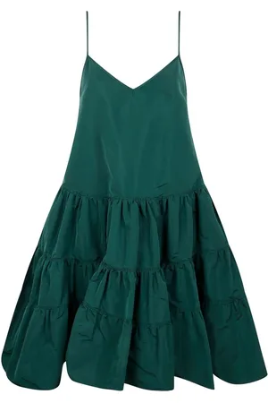 Nº21 Sukienki, Kobieta, Zielony, L, Elegancka Kolekcja Sukienek