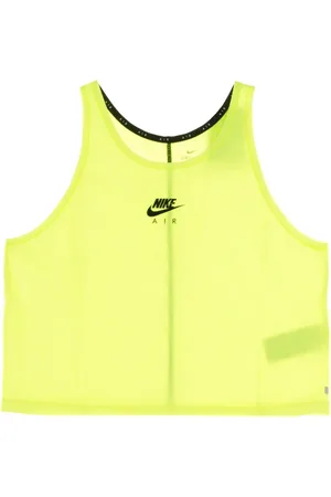 Nike Koszulki, Kobieta, Zielony, S, Koszulka Donna Air Tank