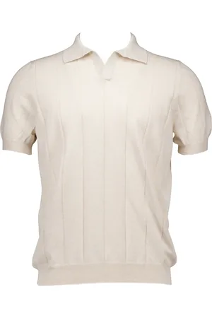 Gran Sasso Koszulki, Mężczyzna, Beżowy, 2XL, Bawełna, Beżowa Koszulka Polo