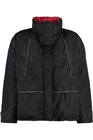 Balenciaga Kurtki, Mężczyzna, Czarny, S, Poliester, Zimowa kurtka puchowa oversize