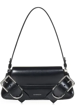 Givenchy Torebki, Kobieta, Czarny, ONE SIZE, Skóra, Voyou Small Shoulder Bag