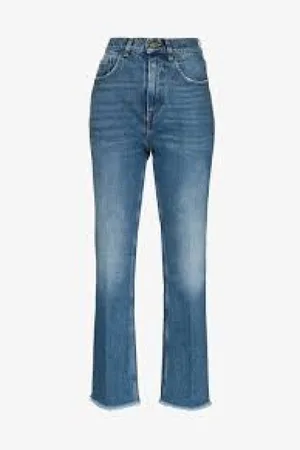 Golden Goose Jeansy, Kobieta, Niebieski, W25, Denim, Klasyczne jeansy denimowe