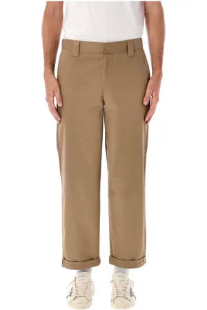 Golden Goose Spodnie, Mężczyzna, Beżowy, L, Bawełna, Spodnie Chino
