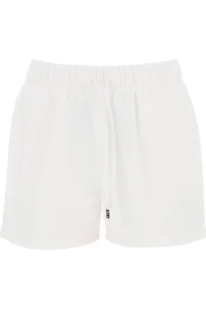 Autry Szorty, Kobieta, Biały, S, Bawełna, Logo Embroidered Sweatshorts