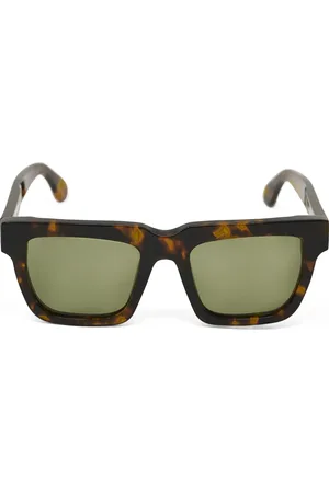 Golden Goose Akcesoria, unisex, brązowy, ONE SIZE, Kwadratowe okulary przeciwsłoneczne Jamie