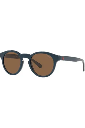Ralph Lauren Akcesoria, Mężczyzna, Szary, ONE SIZE, Szare okulary przeciwsłoneczne z octanu