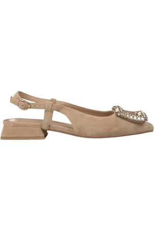 Alma en Pena Buty, Kobieta, Beżowy, 42 EU, Płaskie buty brogue