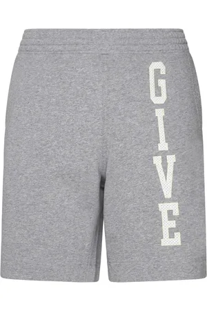 Givenchy Szorty, Mężczyzna, Szary, S, Bawełna, Szorty Casualowe