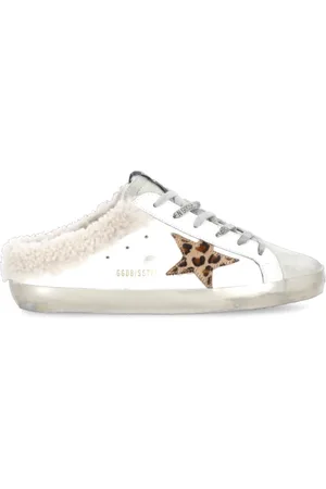 Golden Goose Buty, Kobieta, Biały, 40 EU, Skóra, Super-Star Sabot