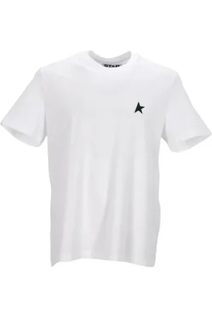 Golden Goose Koszulki, Kobieta, Biały, S, Bawełna, T-shirt Optical