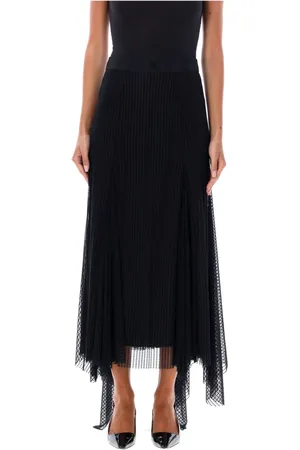 Givenchy Spódnice, Kobieta, Czarny, S, Tiul, Tiulowa Spódnica Midi