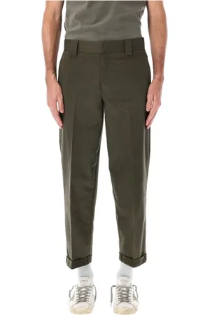 Golden Goose Spodnie, Mężczyzna, Zielony, XL, Chino Skate Pants