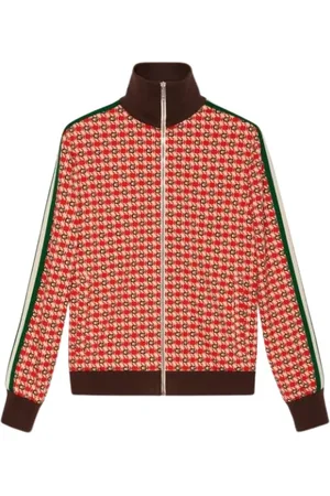 Gucci Bluzy, Kobieta, Czerwony, M, Bluza rozpinana na zamek